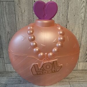L.O.L. Surprise! Pink Heart-Shaped Doll Case